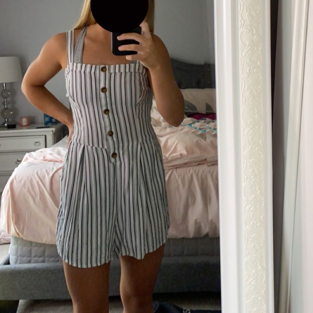 Striped Romper